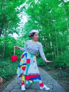 Noripppppさん（レディース・154cm）の夏コーディネート