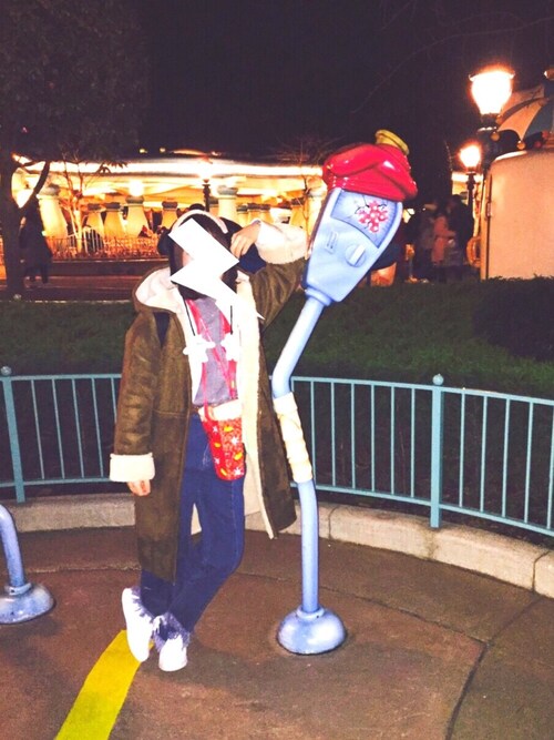 ゆきぺっ Disneyの帽子を使ったコーディネート Wear