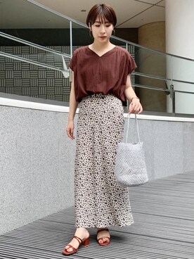 tobiyama_mさん(レディース・167cm)の夏コーディネート