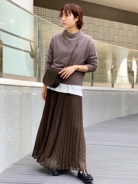 tobiyama_mさん（レディース・167cm）の秋コーディネート