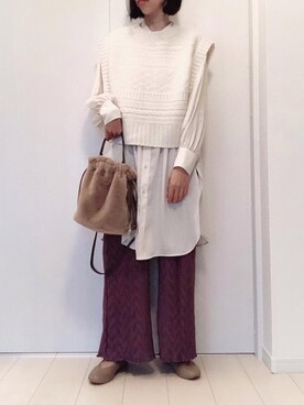 ゆきさん（レディース・163cm）の秋コーディネート