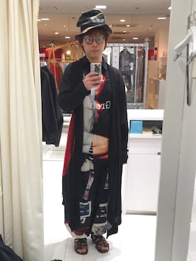 「Ground Y（グラウンドワイ）のアイテム（その他アウター）」を使った、hiro🐾さん（メンズ・178cm）の夏コーディネート