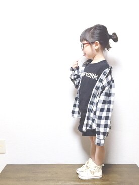 ✩︎YUan✩︎さん（キッズ・100cm）の秋コーディネート
