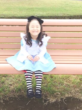 「ふしぎの国のアリス」｜✩︎YUan✩︎さん（キッズ・100cm）の秋コーディネート