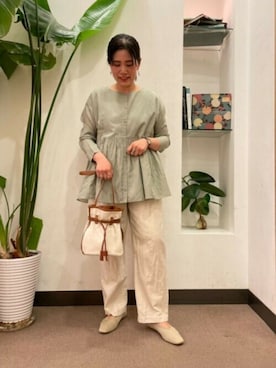 浪口　絵美さん（レディース・164cm）の春コーディネート