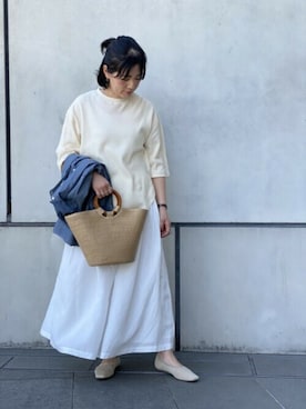 浪口 絵美さん(レディース・164cm)の春コーディネート