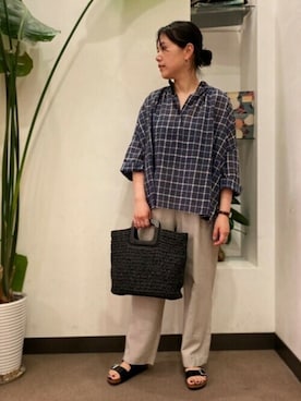 浪口　絵美さん（レディース・164cm）の春コーディネート