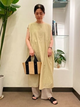 浪口　絵美さん（レディース・164cm）の夏コーディネート