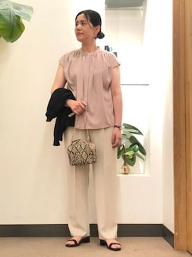 浪口　絵美さん（レディース・164cm）の夏コーディネート