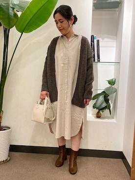 浪口　絵美さん（レディース・164cm）の秋コーディネート