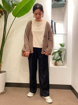 浪口 絵美さん(レディース・164cm)の秋コーディネート