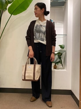 浪口 絵美さん(レディース・164cm)の秋コーディネート