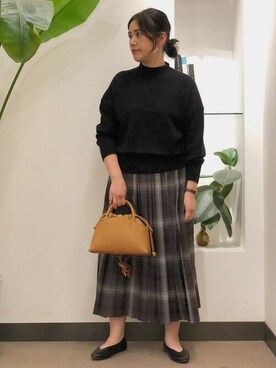 浪口　絵美さん（レディース・164cm）の秋コーディネート