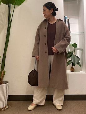 浪口　絵美さん（レディース・164cm）の秋コーディネート