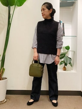 浪口 絵美さん(レディース・164cm)の冬コーディネート