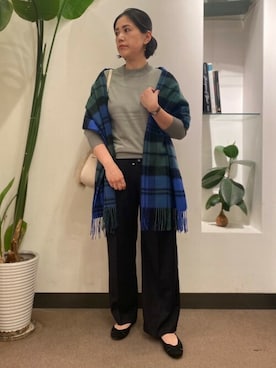 浪口 絵美さん(レディース・164cm)の冬コーディネート