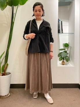 浪口　絵美さん（レディース・164cm）の冬コーディネート