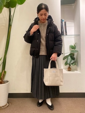 浪口　絵美さん（レディース・164cm）の冬コーディネート