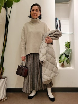 浪口　絵美さん（レディース・164cm）の冬コーディネート