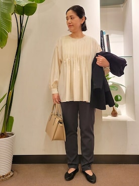 浪口 絵美さん(レディース・164cm)の冬コーディネート