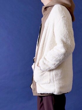 「秋冬」｜「アイテム（モッズコート）」を使った、みぎたさん（メンズ・178cm）の秋コーディネート
