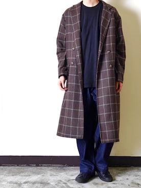 みぎたさん(メンズ・178cm)の冬コーディネート