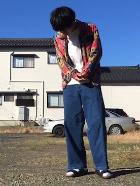 suzuさん（メンズ・180cm）の夏コーディネート