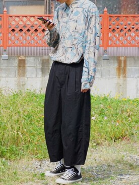 suzuさん(メンズ・180cm)の夏コーディネート