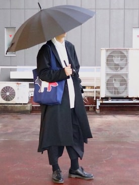 「BISHOOL（ビシュール）のアイテム（その他アウター）」を使った、suzuさん（メンズ・180cm）の秋コーディネート