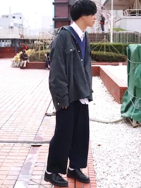 suzuさん(メンズ・180cm)の冬コーディネート