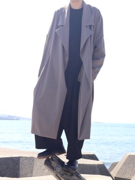 「SASQUATCHfabrix.（サスクワァッチファブリックス）のアイテム」を使った、suzuさん（メンズ・180cm）の春コーディネート