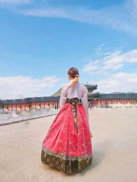 「韓国旅行」｜「アイテム（その他）」を使った、ゼンナ Xennaさん（レディース・162cm）の冬コーディネート