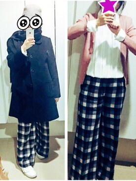 「Flammeum（フラミューム）のアイテム」を使った、スカンピン子さん（レディース・157cm）の秋コーディネート