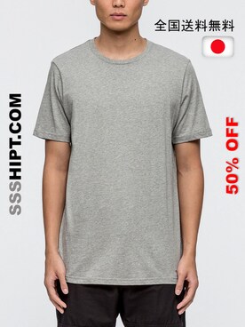 「SSSHIPTのアイテム（Tシャツ/カットソー、シルバー系）」を使った、SSSHIPT |JP 🇯🇵さん（165cm）の秋コーディネート
