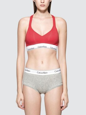 「Calvin Klein（カルバン・クライン）のアイテム（アンダーウェア、レッド系）」を使った、SSSHIPT |JP 🇯🇵さん（165cm）の秋コーディネート