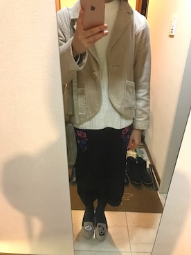 yuuu＊さん（レディース・157cm）の冬コーディネート