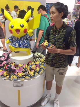 「pokemon」｜CHENさん（レディース・166cm）の夏コーディネート