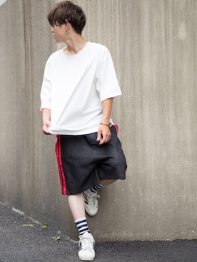 「UNIF」｜AIVERさん（メンズ・171cm）の夏コーディネート