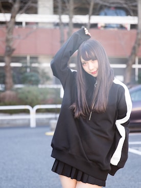 「CASPER JOHN AIVER（キャスパージョンアイバー）のアイテム」を使った、AIVERさん（レディース・162cm）の冬コーディネート