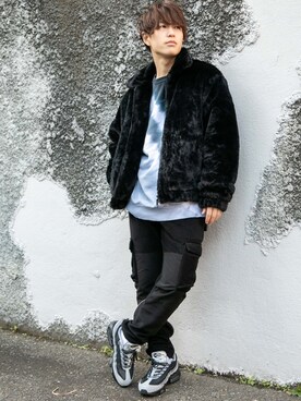 AIVER(アイバー)の「CASPER JOHN AIVER OVERSIZED FURBLOUSON ...