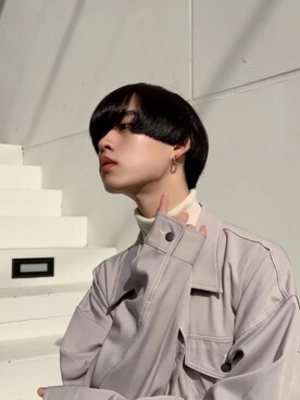 「AIVER（アイバー）のアイテム（ジャケット/アウター）」を使った、AIVERさん（メンズ・174cm）の春コーディネート