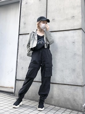 「AIVER（アイバー）のアイテム」を使った、AIVERさん（レディース・161cm）の夏コーディネート