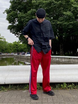 「AIVER（アイバー）のアイテム」を使った、AIVERさん（メンズ・180cm）の夏コーディネート