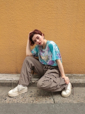 「AIVER（アイバー）のアイテム」を使った、AIVERさん（レディース・164cm）の秋コーディネート