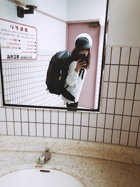 「カメラ女子」｜「アイテム（腕時計）」を使った、seri_chanさん（レディース・158cm）の春コーディネート