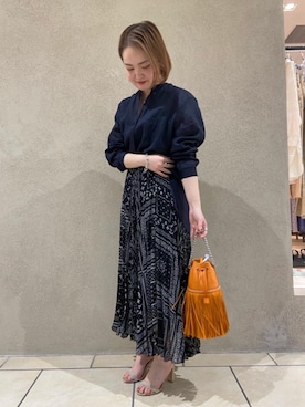 大塚 真弓さん（レディース・153cm）の春コーディネート