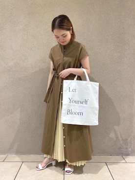 大塚 真弓さん（レディース・153cm）の夏コーディネート