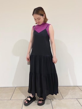 大塚 真弓さん(レディース・153cm)の夏コーディネート