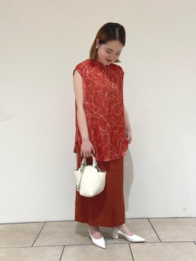 大塚 真弓さん(レディース・153cm)の夏コーディネート