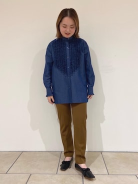 大塚 真弓さん（レディース・153cm）の夏コーディネート